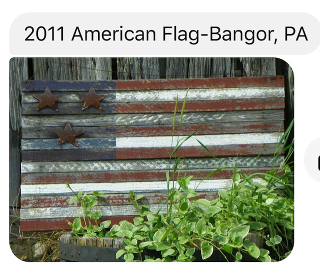 2011 American Flag- Bangor, PA