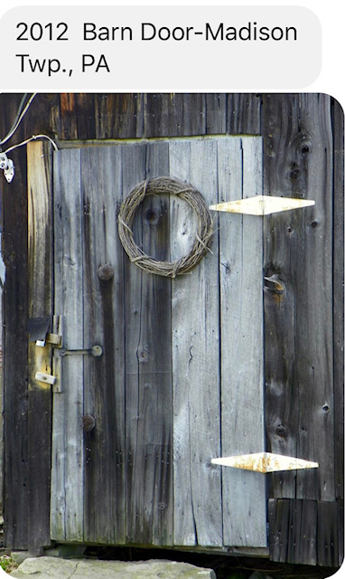 2012 Barn Door- Madison Twp, PA