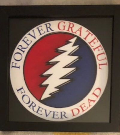 3-D, 8 x 8, Forever Grateful Forever Dead, $20
