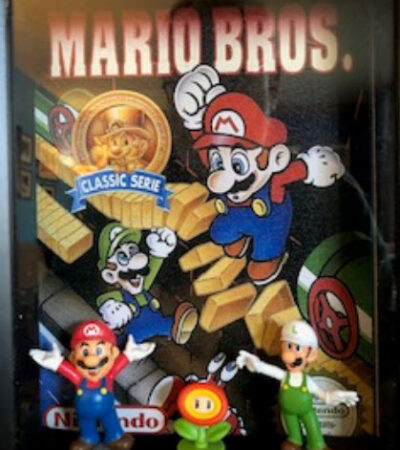 8 x 10 Deep box featuring the Mario Bro’s., $40 - SOLD