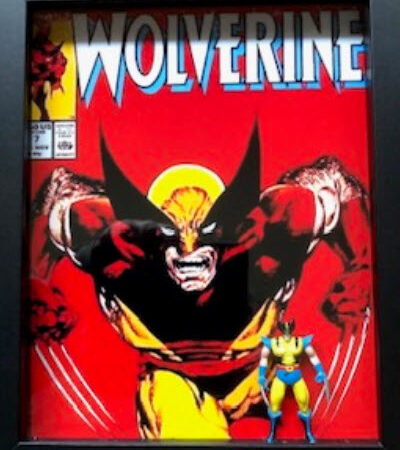 8 x 10 box featuring Wolverine, $25