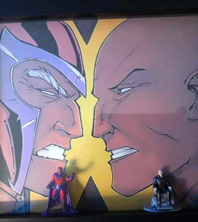 Magneto vs Professor - SOLD