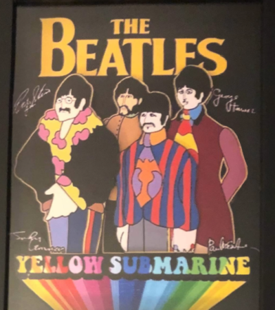 3D shadowbox The Beatles Yellow Submarine