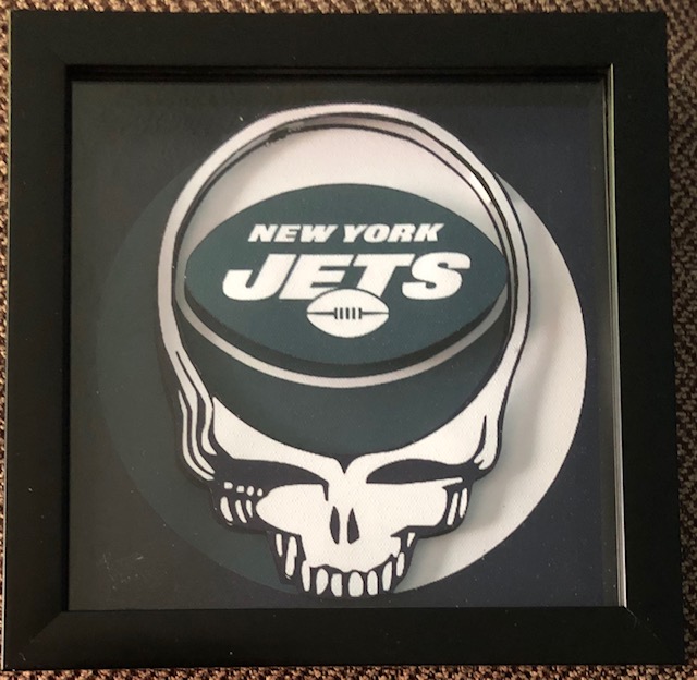 8 x 8, 3-D the New York Jets, $25