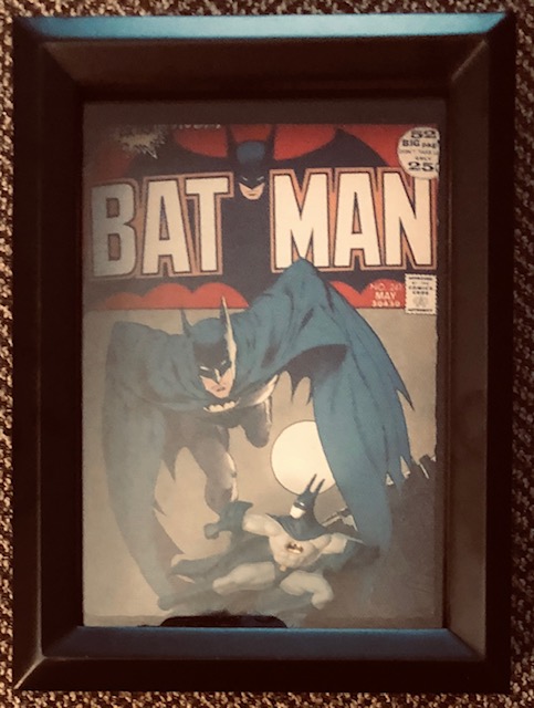 Batman from 1994, Die Cast, in a deep shadow box,$25 - SOLD