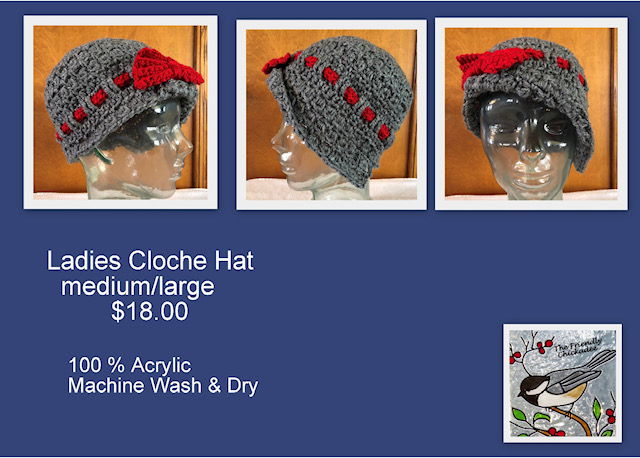 Ladies Cloche Hat