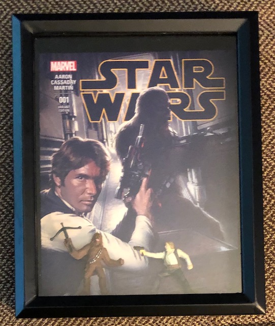 1994 Die Cast Action Masters Han and Chewy in pristine condition in a deep 8 x 10, $45