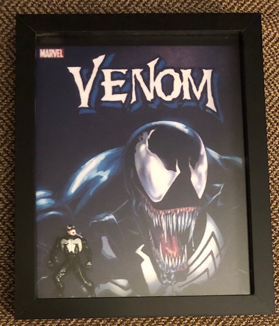 8 x 10 Shadow Box featuring 1984 Dye Cast Metal Venom, $30 - SOLD