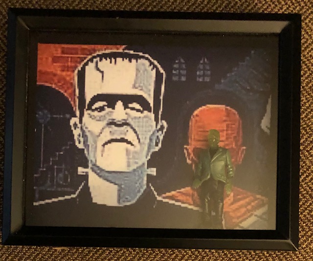 Frankensteins Monster in deep 8 x 10, $40