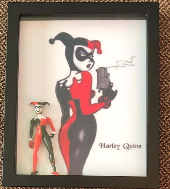Harlequin in a 8 x 10, $25