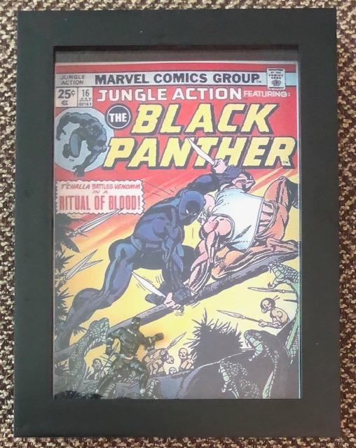 5 x 7, featuring the Black Panther , $15