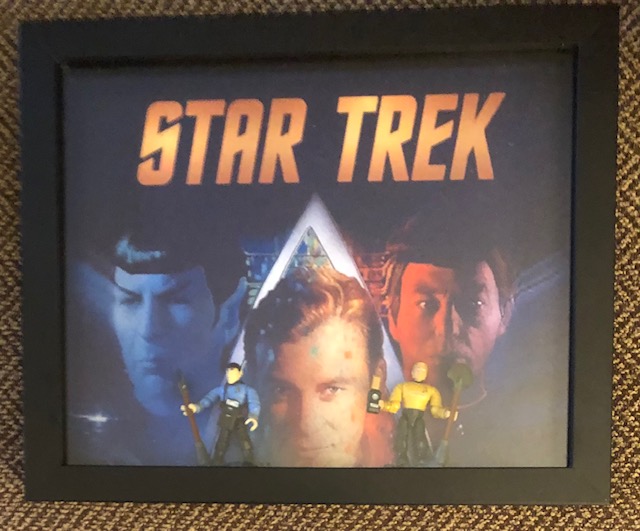 Captain Kirk and Spock, $20