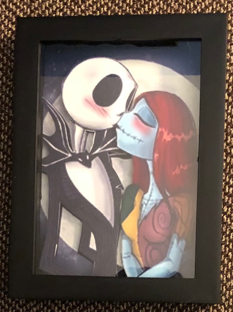 Jack and Sally in a 5 x 7, $15