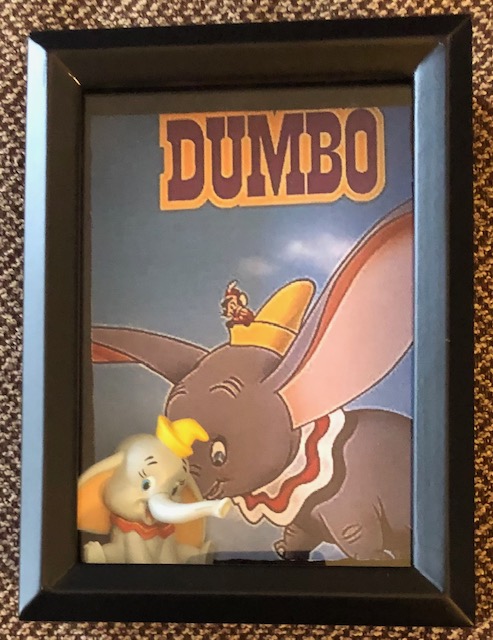 Dumbo, in deep 5 x 7, $20
