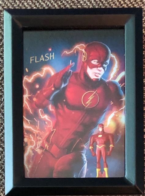 Flash, a great die cast, deep 5 x 7, $25