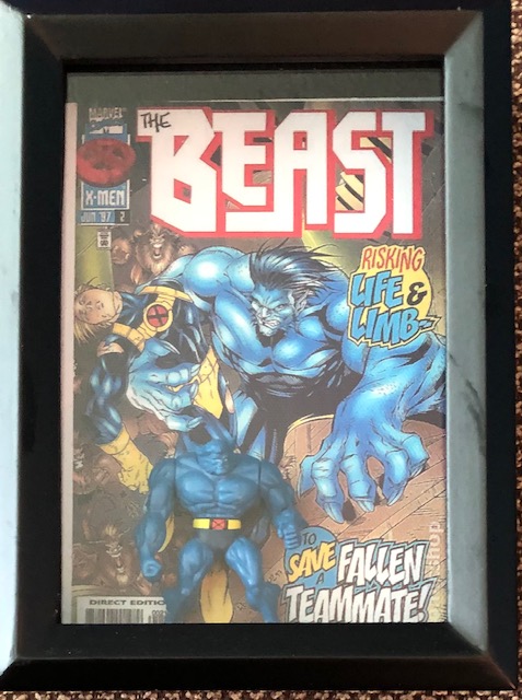 Beast in a Deep 5 x 7, 90s die cast, $25