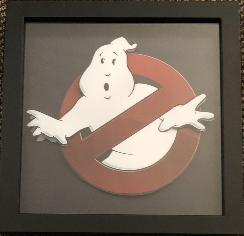 Ghostbusters, 3-D, 8 x 8, $25